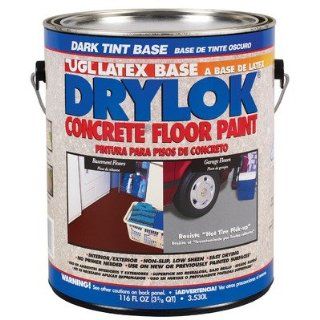 116 Oz Dark Tint Base Drylok Latex Base Concrete Floor Paint L [Set of