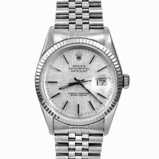 Pre owned Rolex Mens Stainless Steel Datejust Watch