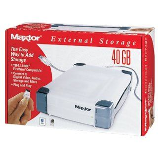 Maxtor X01FWRA040 External FireWire 5400 RPM 40 GB Hard