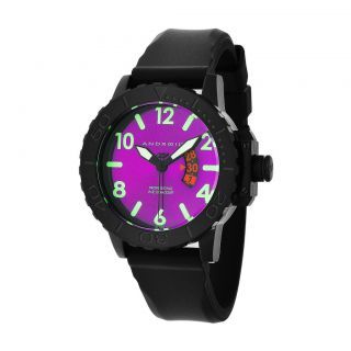Android Mens Divemaster Trans 50 Purple/ Black Watch Today $126.99