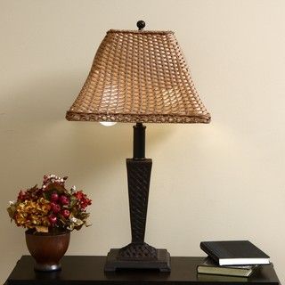 ClearLite Bahama Indoor/ Outdoor Bronze Opticolor Table Lamp