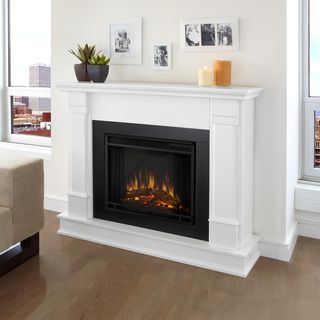 G8600E W Silverton Electric Fireplace by Real Flame