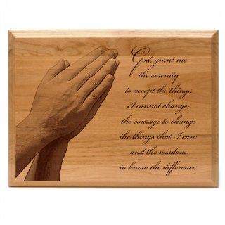 Engraved Prayer Plaque