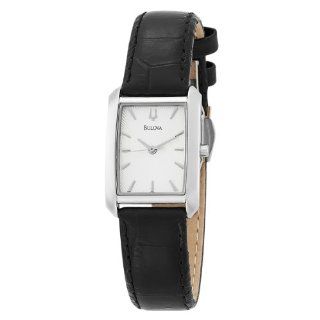 Bulova Womens 96L122 Silver Dial Strap Watch: Watches: