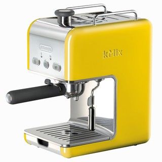 DeLonghi kMix Yellow Pump Espresso Maker