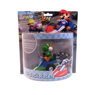 Super Mario Brother Yoshi Large Pull Back Racer Car