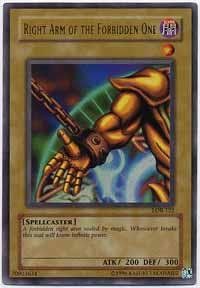 Yu Gi Oh!   Right Arm of the Forbidden One (LOB 122