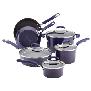 Porcelain II Purple 10 piece Cookware Set Today $139.99