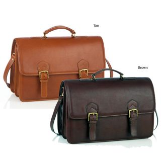 Aston Leather Multi compartment Oversized Briefcase Today $283.99   $