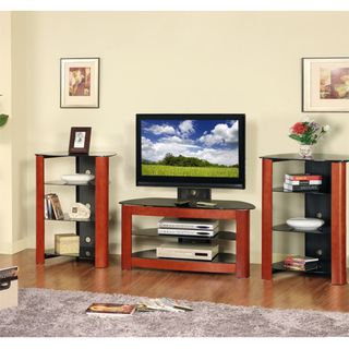 42 inch TV Stand with 2 Component Stands