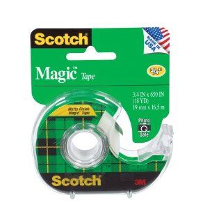 Scotch Magic Tape, 3/4 x 650 Inches (122): Office Products