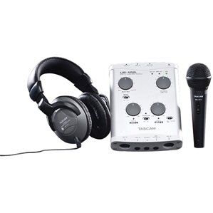 Tascam Track Pack T1 US122L Soundcard with Micrphone Pack