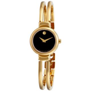 Movado Womens Harmony Yellow Goldplated Watch