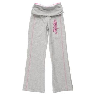Coloris  gris et rose. Pantalon ADIDAS Enfant pour Fille, avec taille