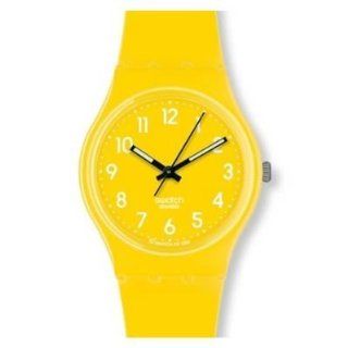 Swatch Originals Lemon Time Yellow Dial Unisex watch #GJ128 Watches