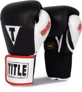 TITLE Gel Hook and Loop World Training Gloves Sports