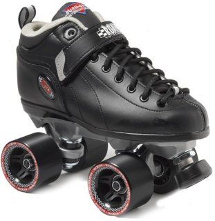 Sure Grip Roller Skates Boxer Speed Black   Size 2: Sports
