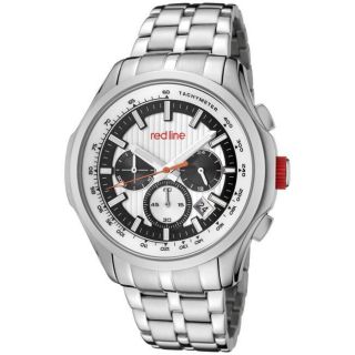 Red Line Mens Starter Stainless Steel Chronograph Watch