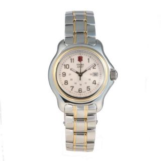 Swiss Army Womens Officer Two tone Watch