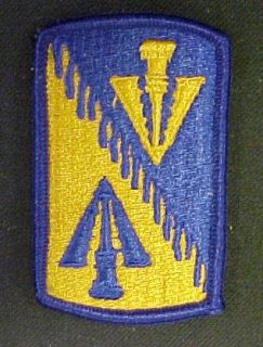 128th Aviation Brigade Full Color Dress Patch Clothing