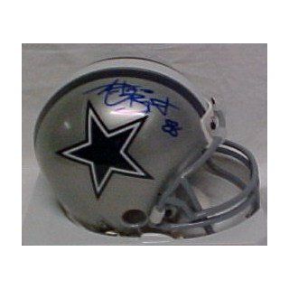 Antonio Bryant Dallas Cowboys Autographed Hand Signed NFL Mini Helmet