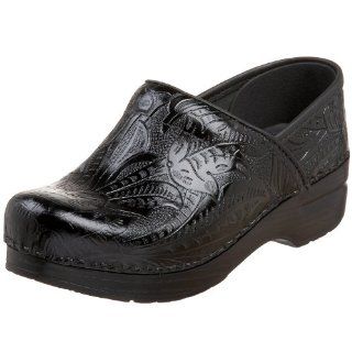 Dansko Womens Professional Patent Leather Clog Shoes