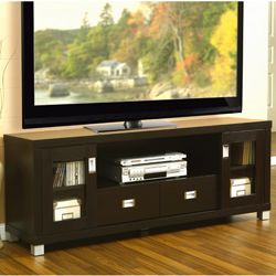Bronson 60 inch Media Cabinet TV Stand Today $274.99 Sale $247.49