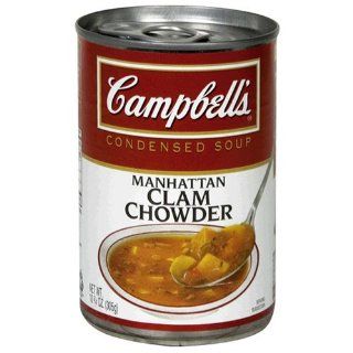 Campbells Manhattan Clam Chowder, 10.75 Ounce Cans (Pack of 12