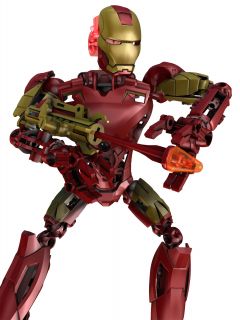 Mega Bloks Iron Man 2 Techbot Mark 6 Play Set