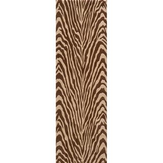 Power Loomed Bengal Brown Rug (26x80) Today $180.99