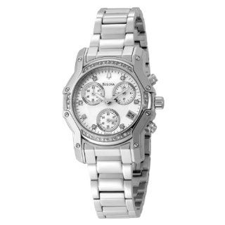 Bulova Womens 96R138 Diamond Dial Watch: Watches: