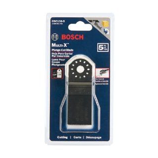 Bosch OSC138 5 1 3/8 Inch HCS Plunge Blade, 5 Pack  
