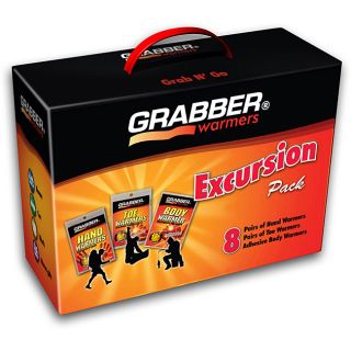Odorless Long lasting Grabber Warmers Excursion Multipack Box