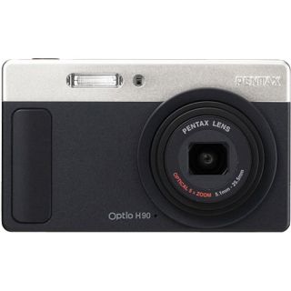 Pentax Optio H90 Matte Black 12.1MP Point & Shoot Digital Camera