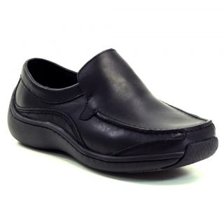 Klogs Mens Black Sierra Slip on Leather Shoes Today $64.82