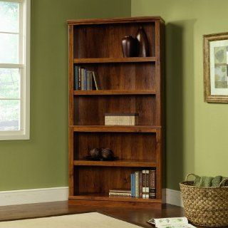 Five Shelf Bookcase in Abbey Oak Finish