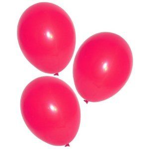 11 Latex Ruby Red Balloons (144 pcs) Toys & Games
