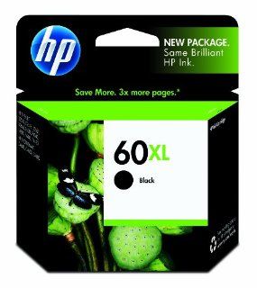 HP 60XL CC641WN#140 Ink Cartridge Black Electronics