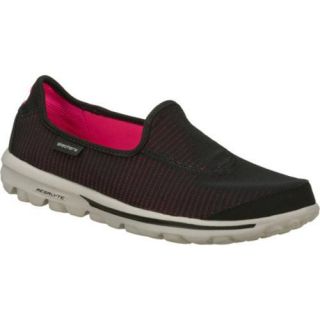 Womens Skechers GOrecovery Black/Pink