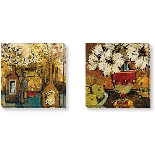 Maxweller Still Life Series Canvas Gallery Wrapped Set