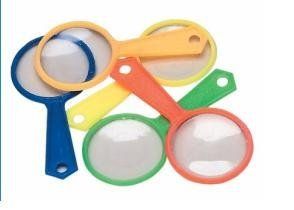 144 Pack Colorful Magnifying Glasses, Party Favors, Gross