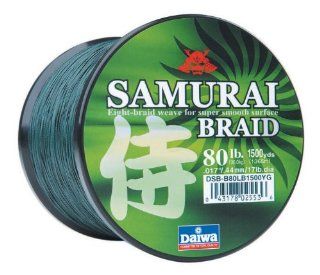 Samurai Braid Green 80 Lb 150 Yds DSB B80LB150YG