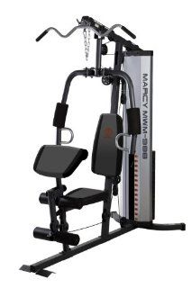 Marcy 150 Pound Weight Stack Home Gym with Arm Press