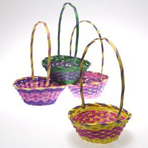11 Bamboo Easter Basket Toys & Games