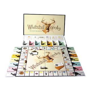 Late For The Sky Whitetail Opoly Board Game