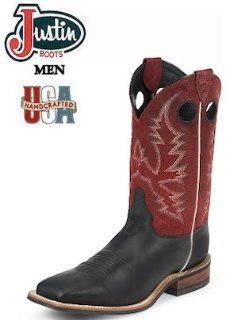 Justin Boots Western Bent Rail BR356 Shoes