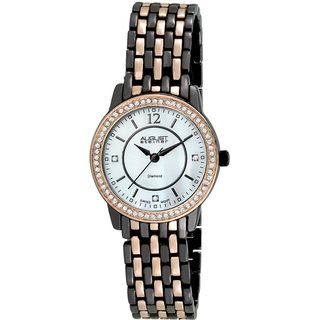 August Steiner Womens Dazzling Diamond Bracelet Watch