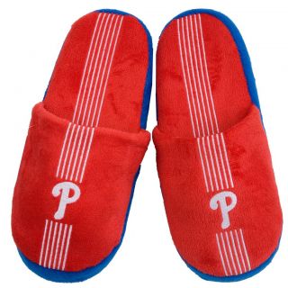 Philadelphia Phillies Striped Slide Slippers