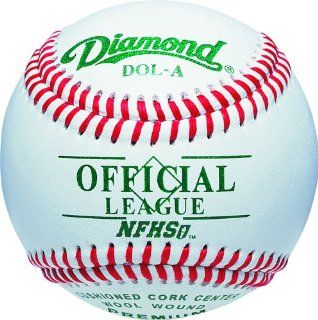Diamond DOL A NFHS Official League Leather Baseballs