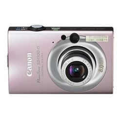 Canon PowerShot SD1100 IS Pink Digital ELPH Camera